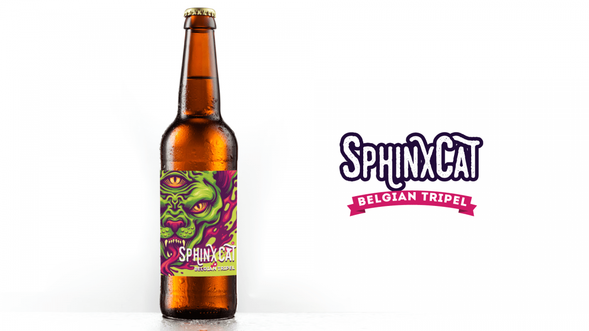 SphinxCat decora cerveja Belgian Tripel da Levare
