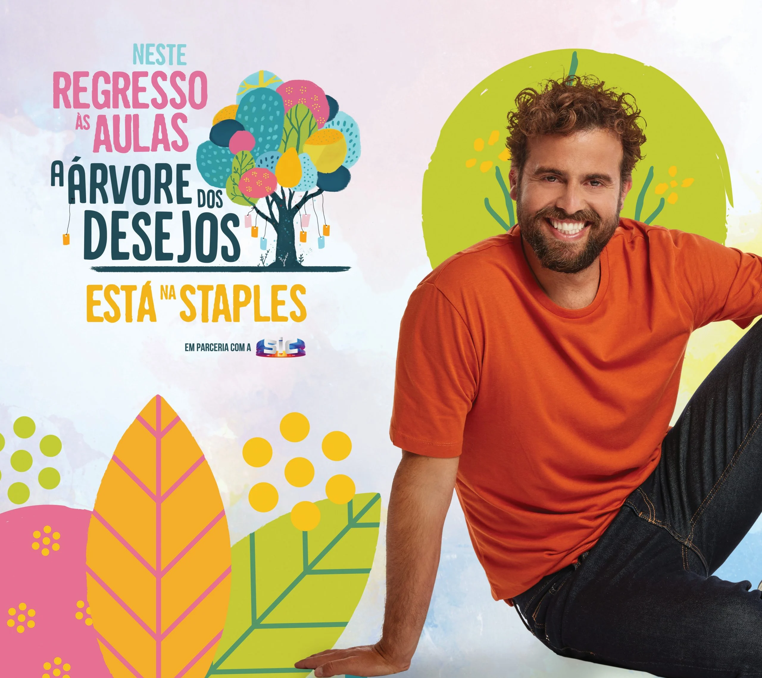Staples regressa às aulas a realizar desejos