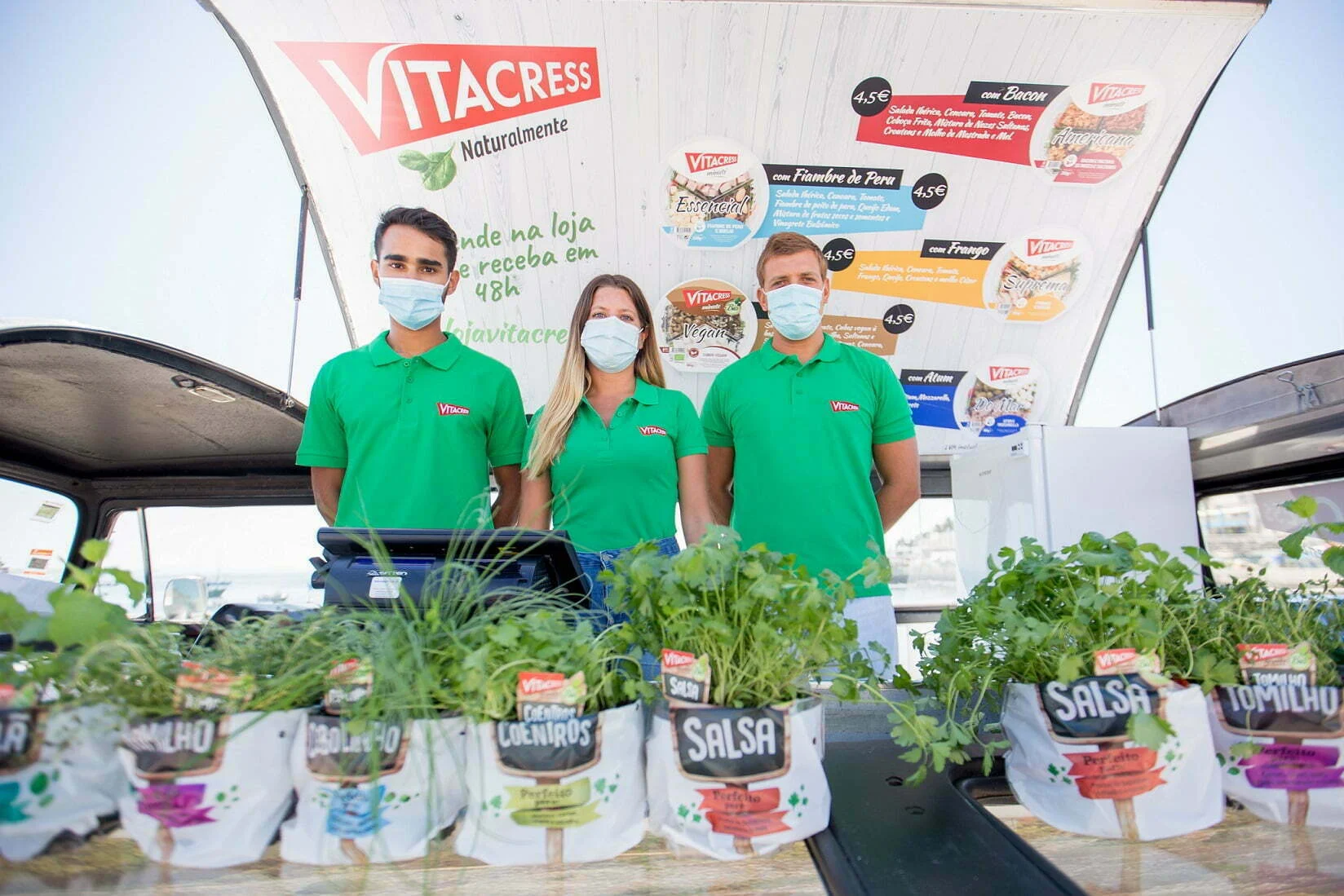 Produtos Vitacress chegam às praias da Grande Lisboa