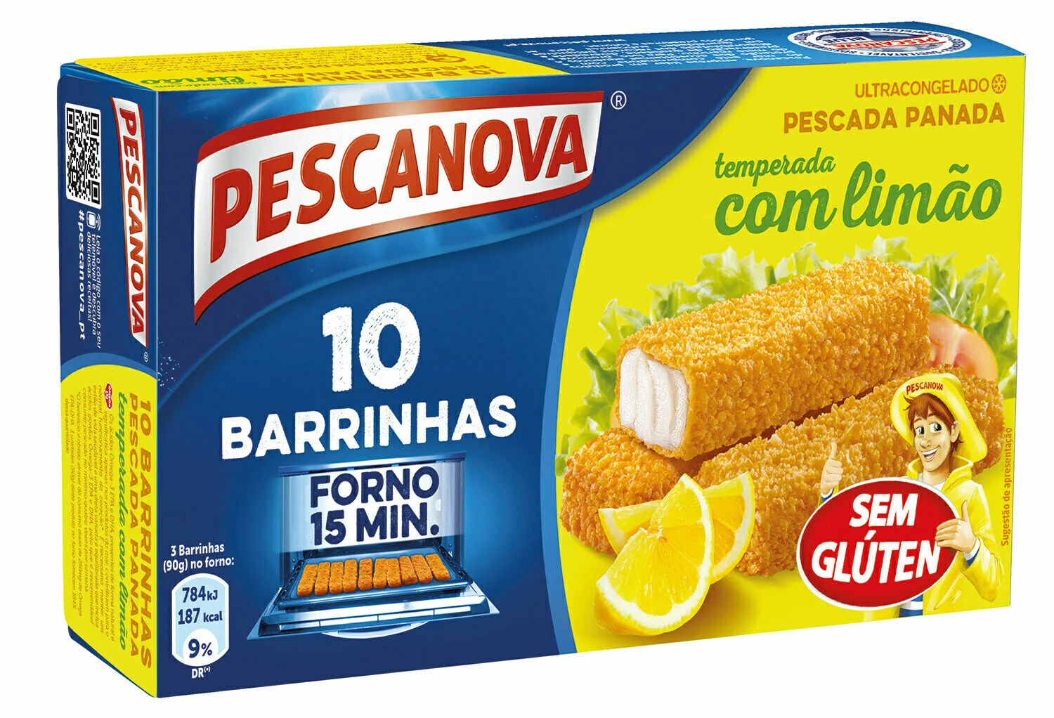 Pescanova lança Barrinhas de Pescada com Limão