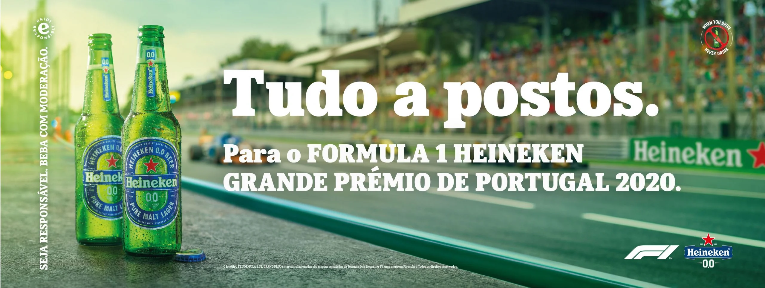 Heineken apoia a Fórmula 1 no seu regresso a Portugal