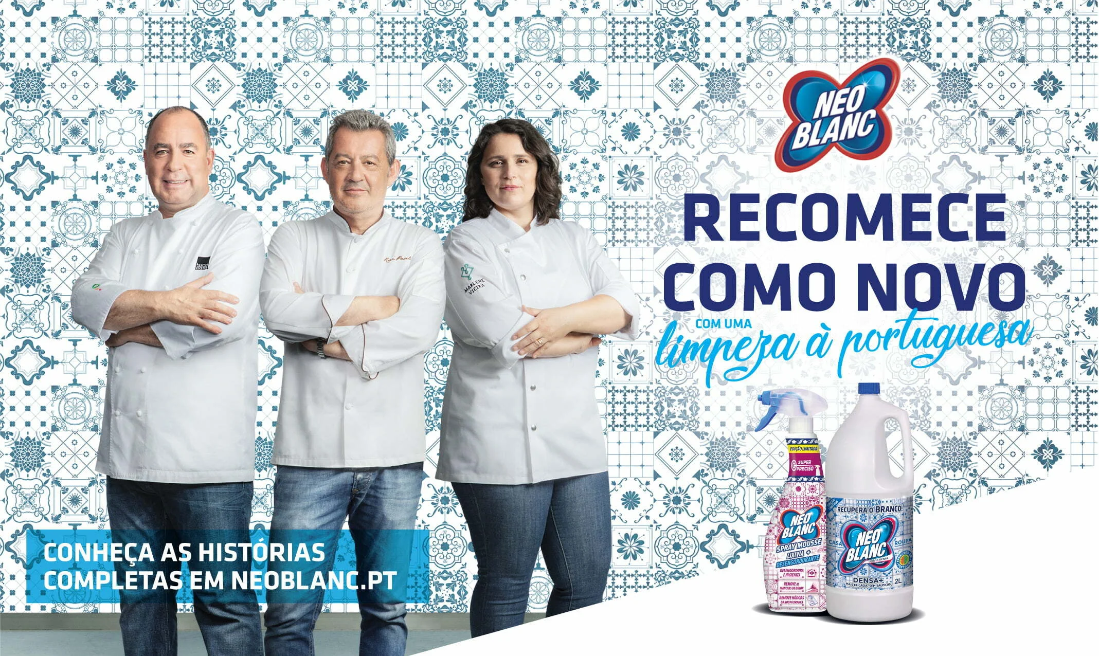 Neoblanc desafia portugueses em nova campanha