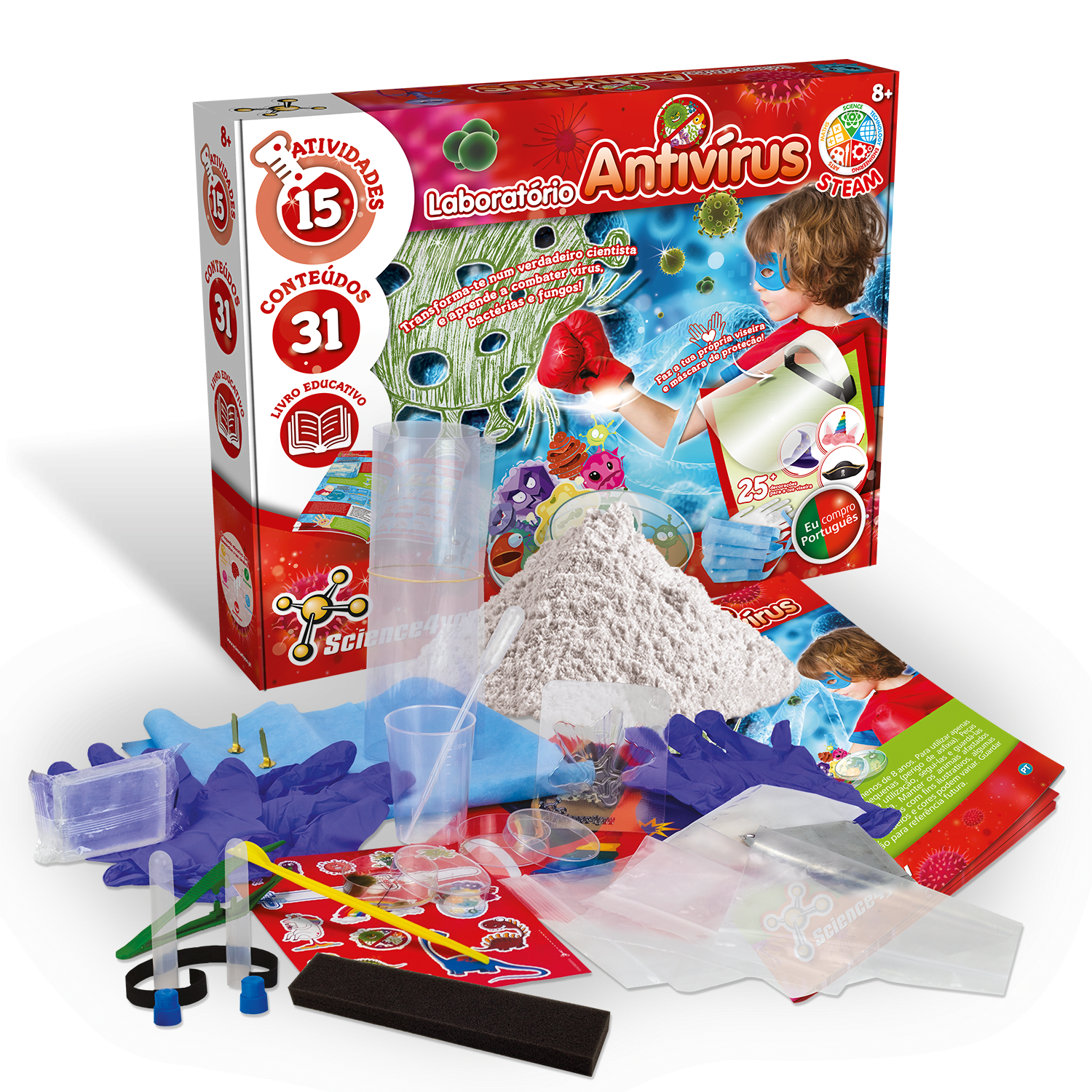 Science4you lança novo brinquedo que explica às crianças o que é um vírus