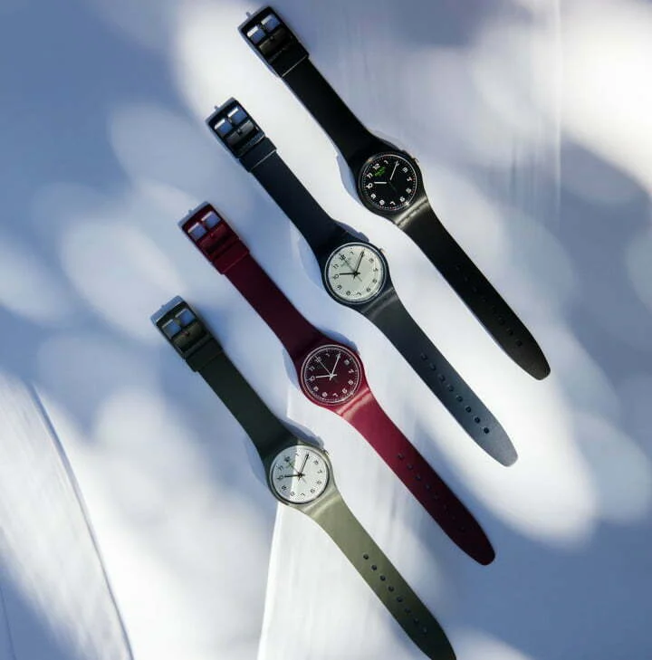 Nova coleção 1983 da Swatch com materiais de origem biológica