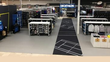 Auchan shop in shop Decathlon
