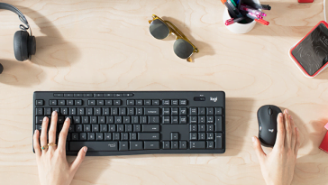 Logitech plástico embalagens