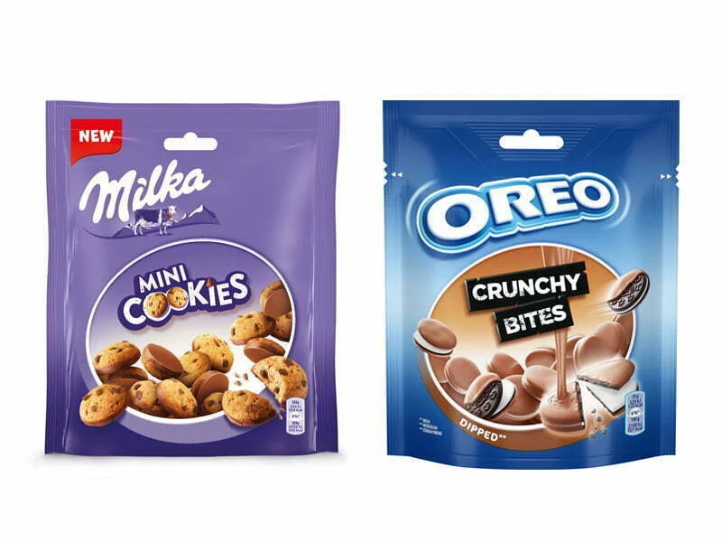 Novas Milka Mini Cookies e Oreo Crunchy Bites para petiscar em qualquer lugar