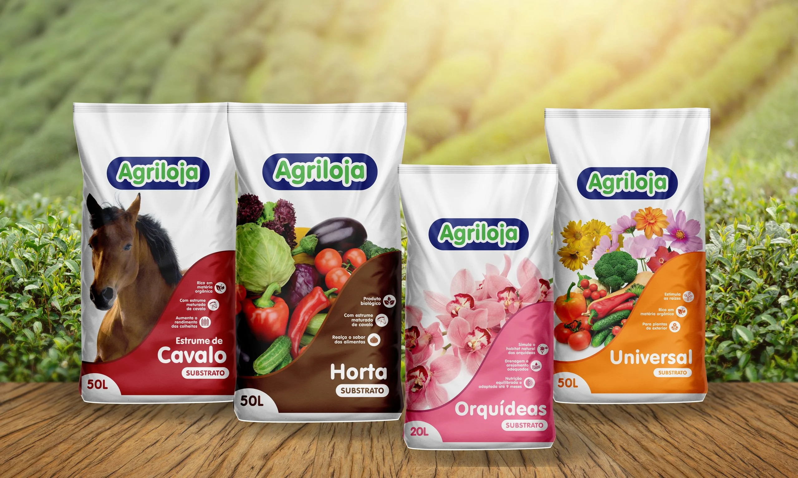 Agriloja lança substratos de marca própria
