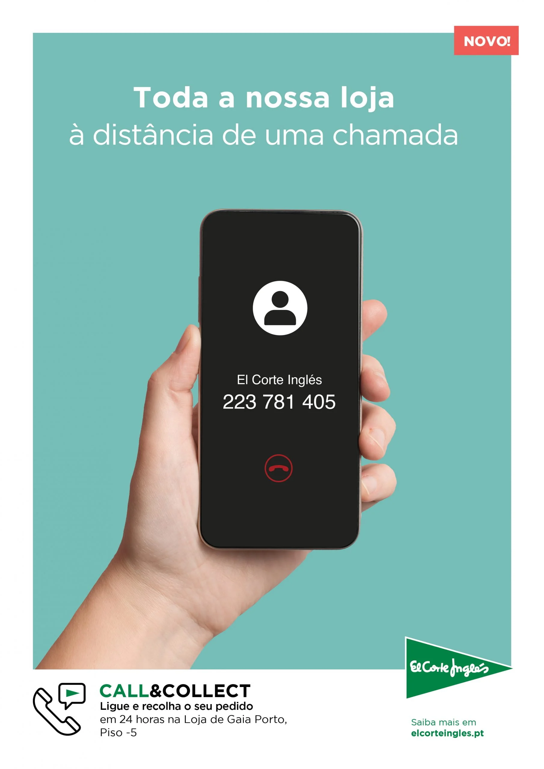 El Corte Inglés prepara o Natal com novo serviço Call&Collect