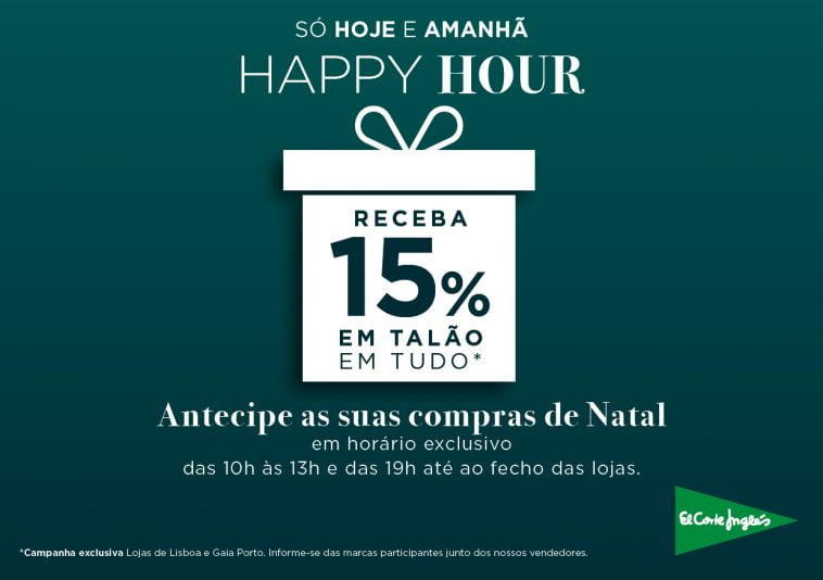 El Corte Inglés Happy Hour