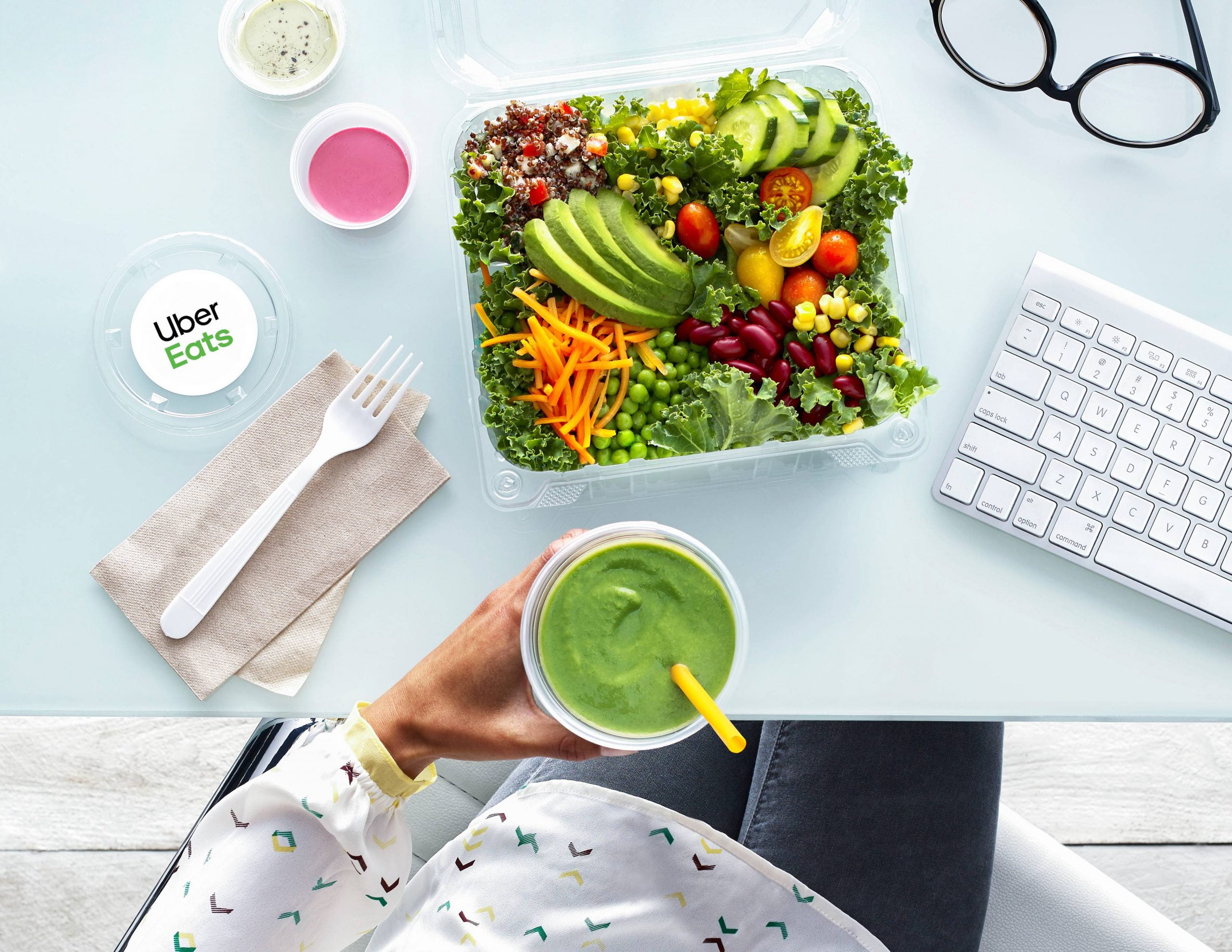 Novo serviço Uber Eats para empresas