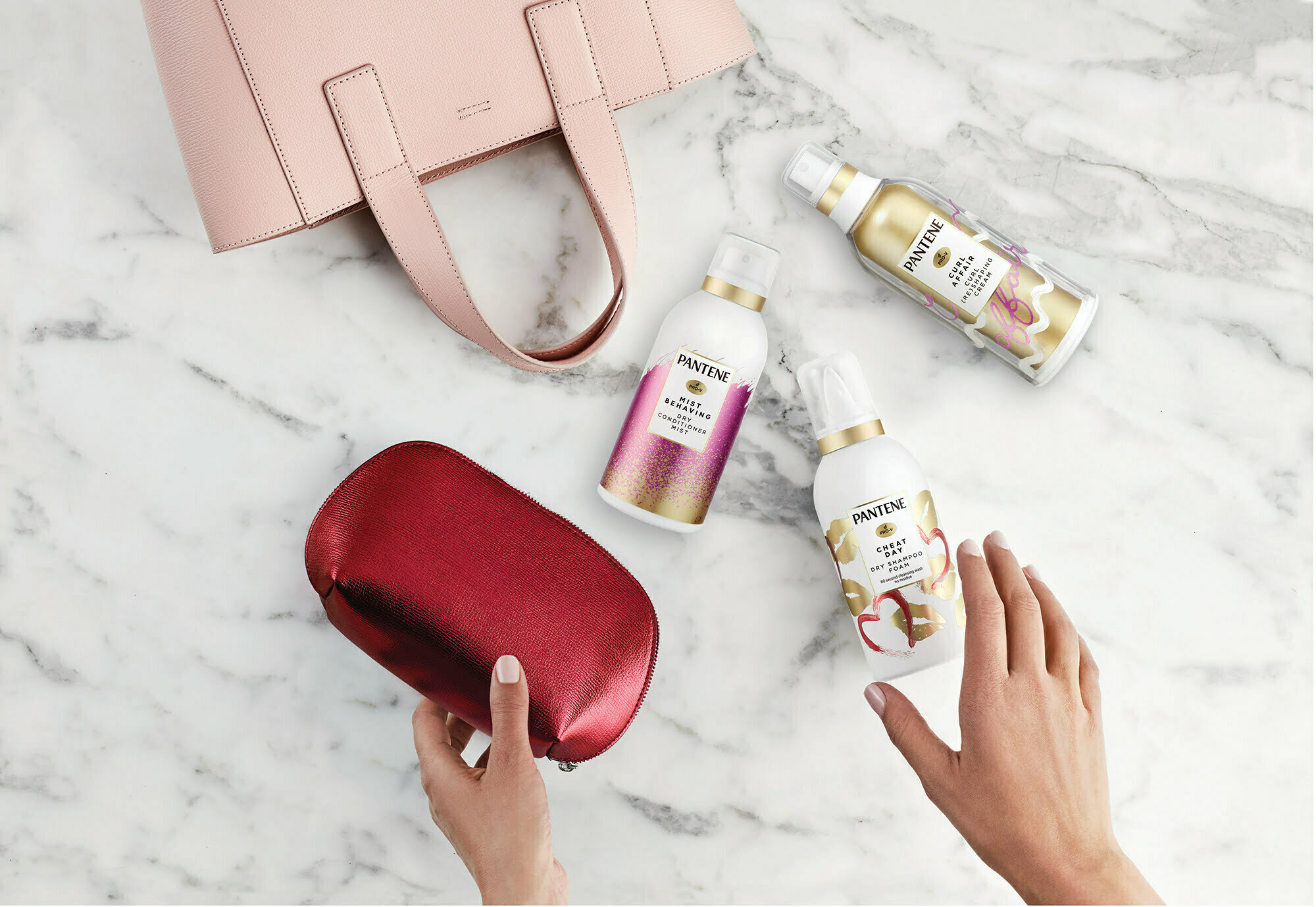Pantene lança nova coleção Waterless