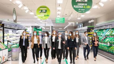 Membros que integram a equipa de trabalho da Estratégia 6 25 da Mercadona