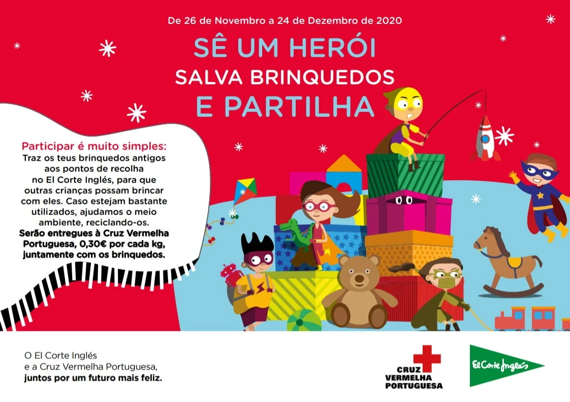 El Corte Inglés promove a solidariedade e sustentabilidade no Natal