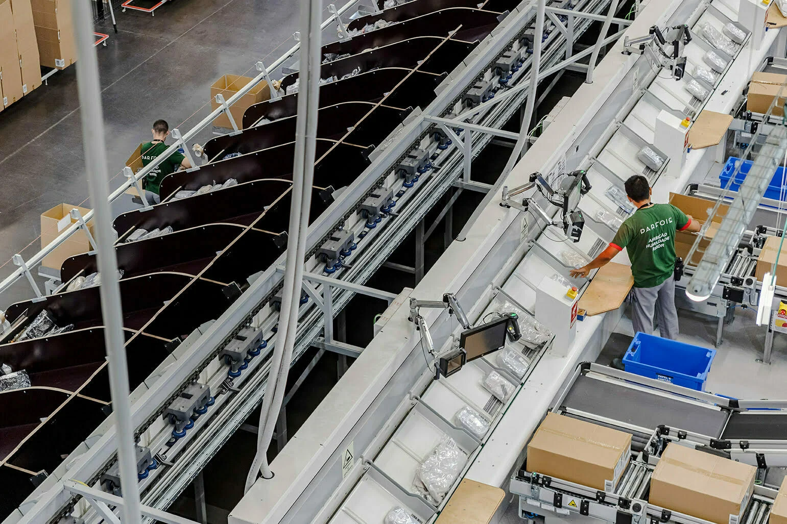 Parfois reforça a estrutura da rede logística e distribuição com um novo sistema de separação