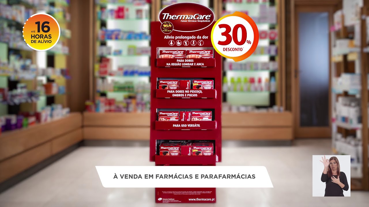 ThermaCare lança anúncio para esclarecer todos os que sentem ou possam vir a sentir dor