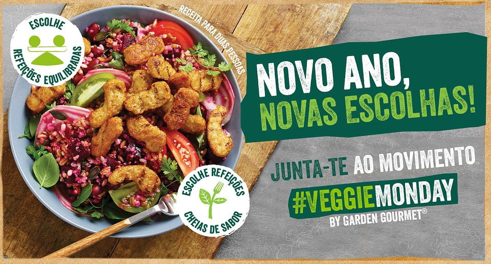 Garden Gourmet promove uma alimentação mais variada e equilibrada