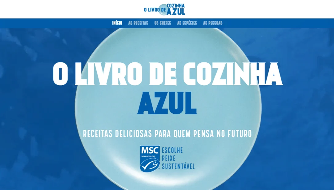 MSC publica o Livro de Cozinha Azul de pesca sustentável