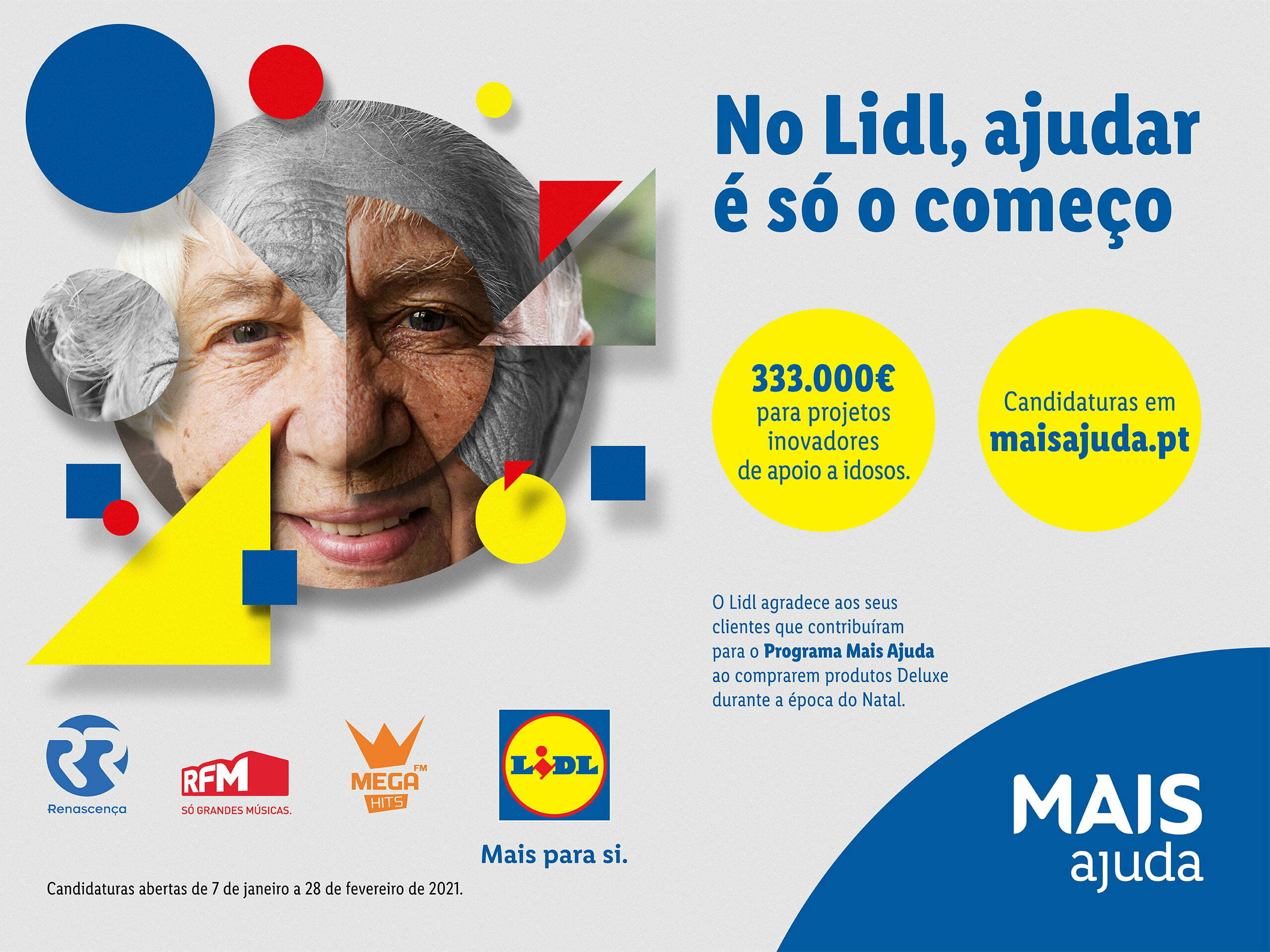 Programa Mais Ajuda promove um envelhecimento digno