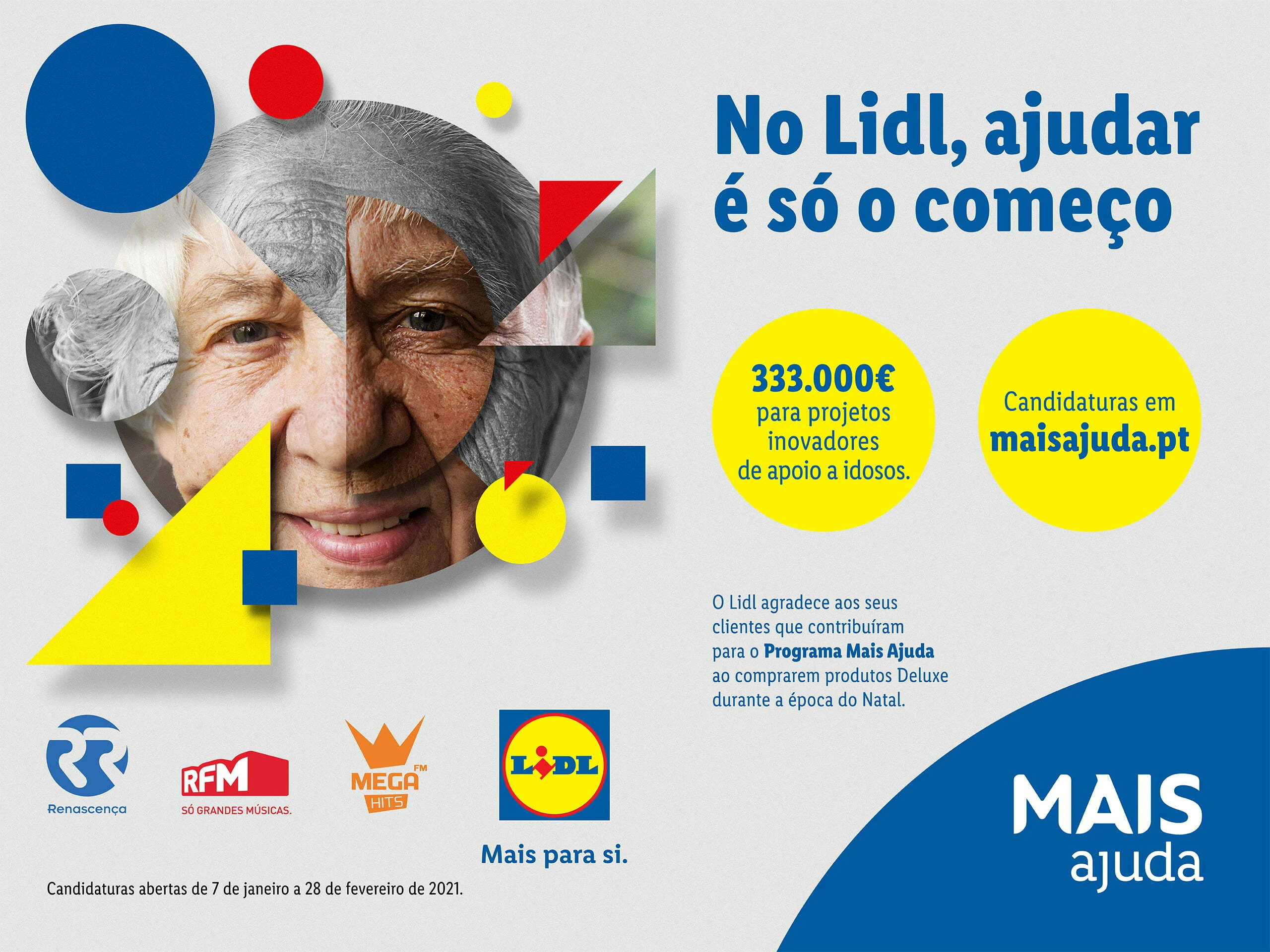 Programa Mais Ajuda promove um envelhecimento digno