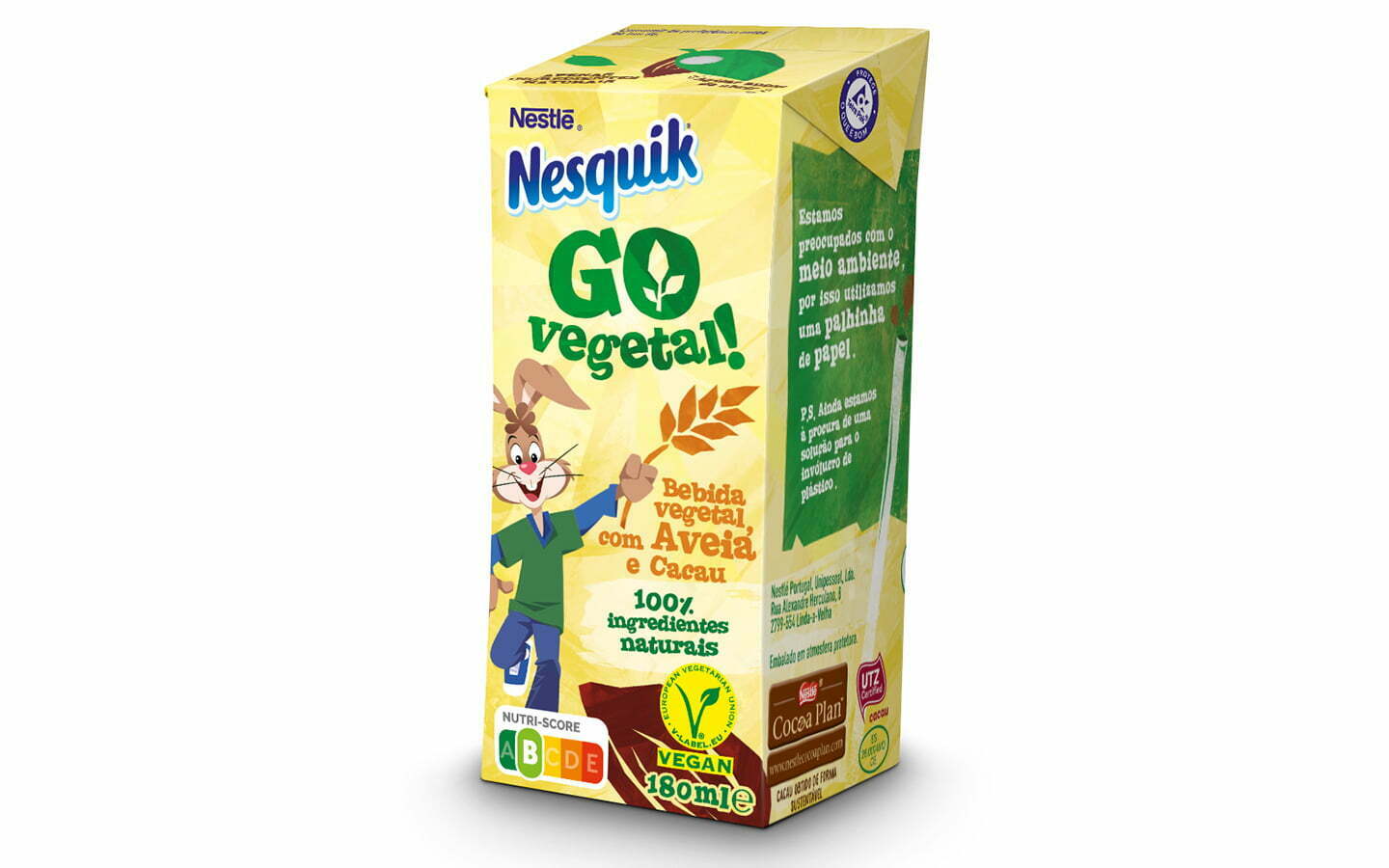 Nesquik lança nova bebida vegetal