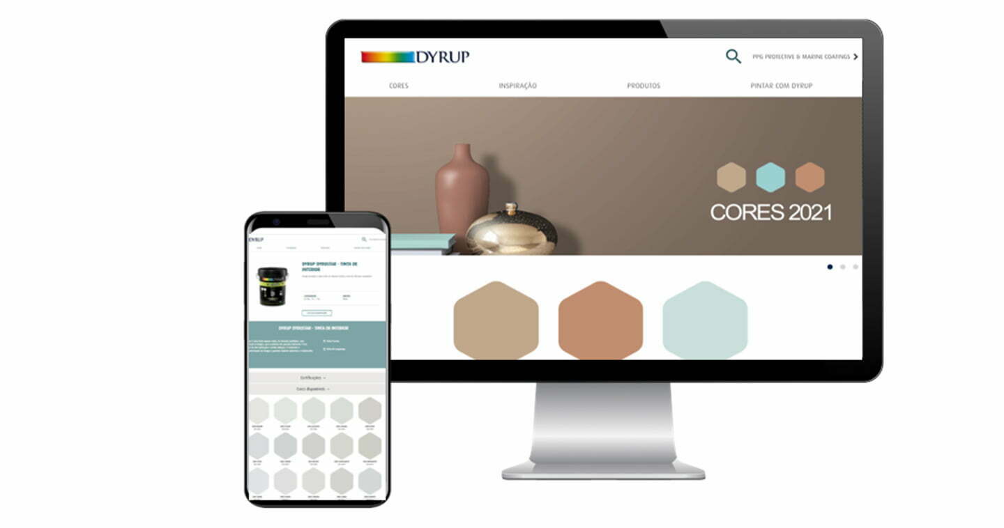 PPG Dyrup lança site renovado