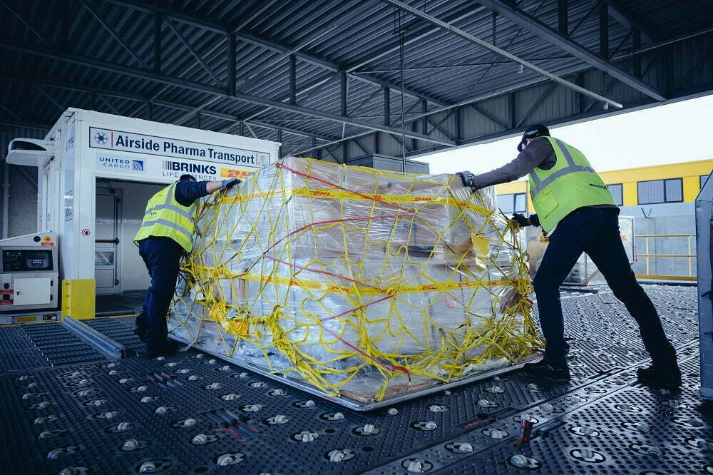DHL inicia distribuição internacional de vacinas Covid-19