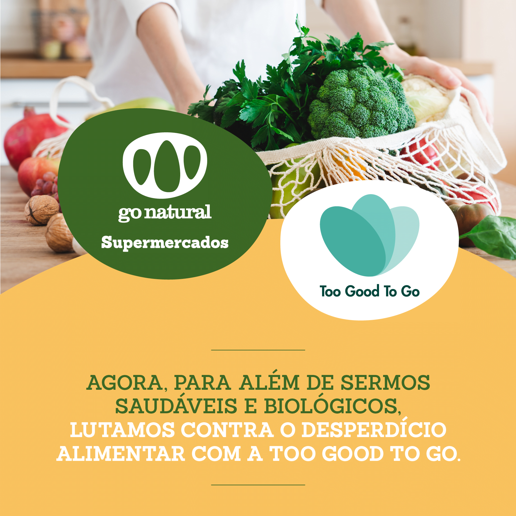 Supermercados Go Natural juntam-se à Too Good To Go