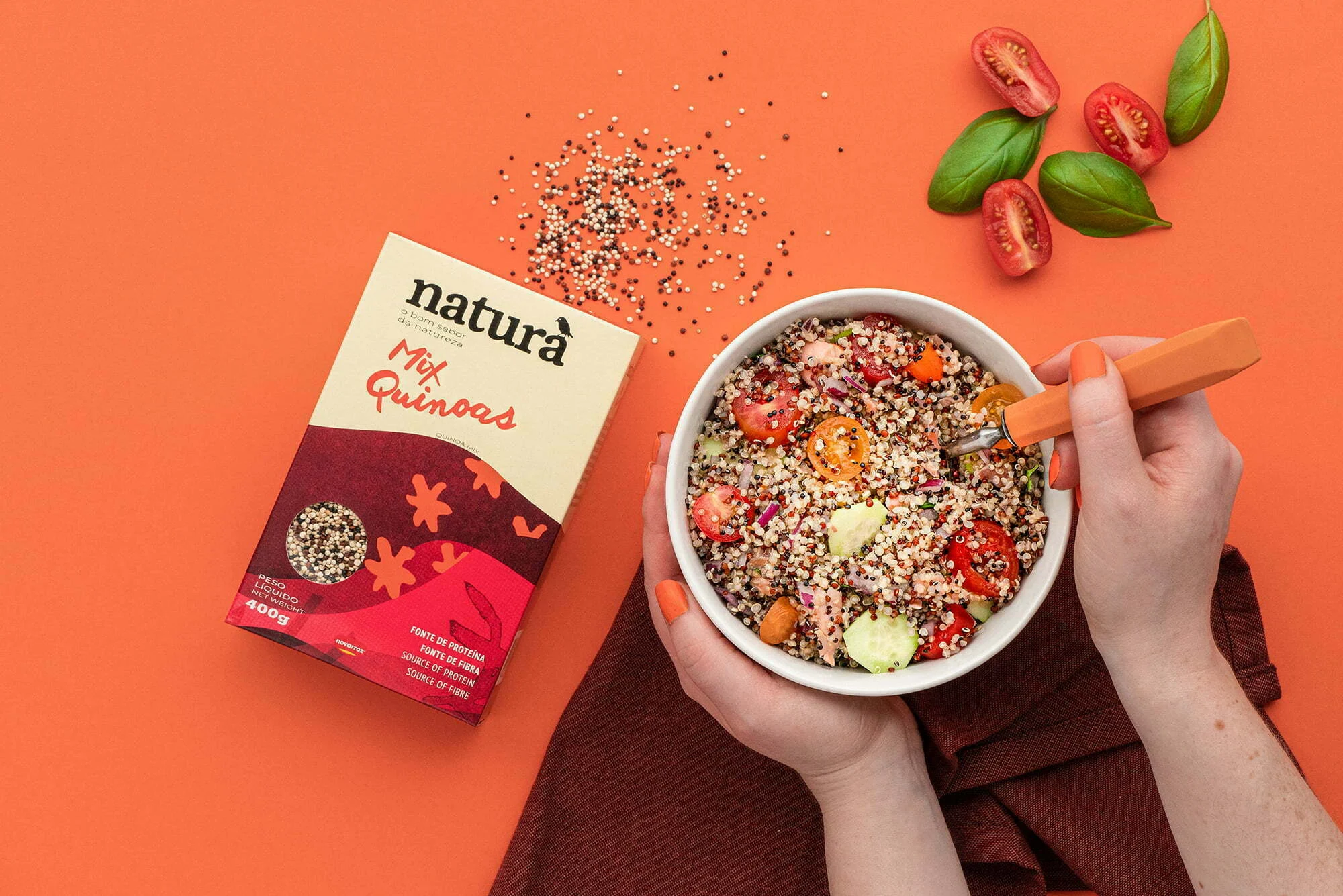 Natura é a mais recente marca da Novarroz