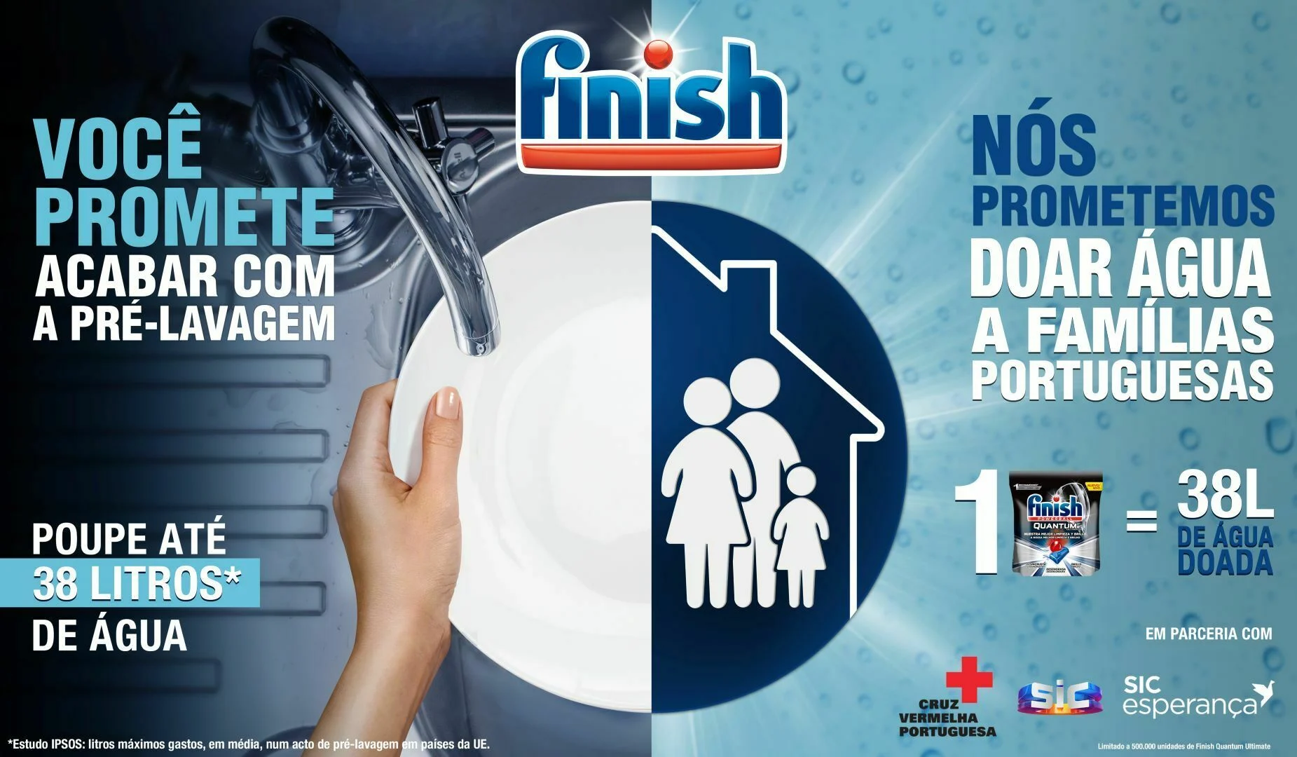Finish lança campanha solidária para apoiar famílias carenciadas