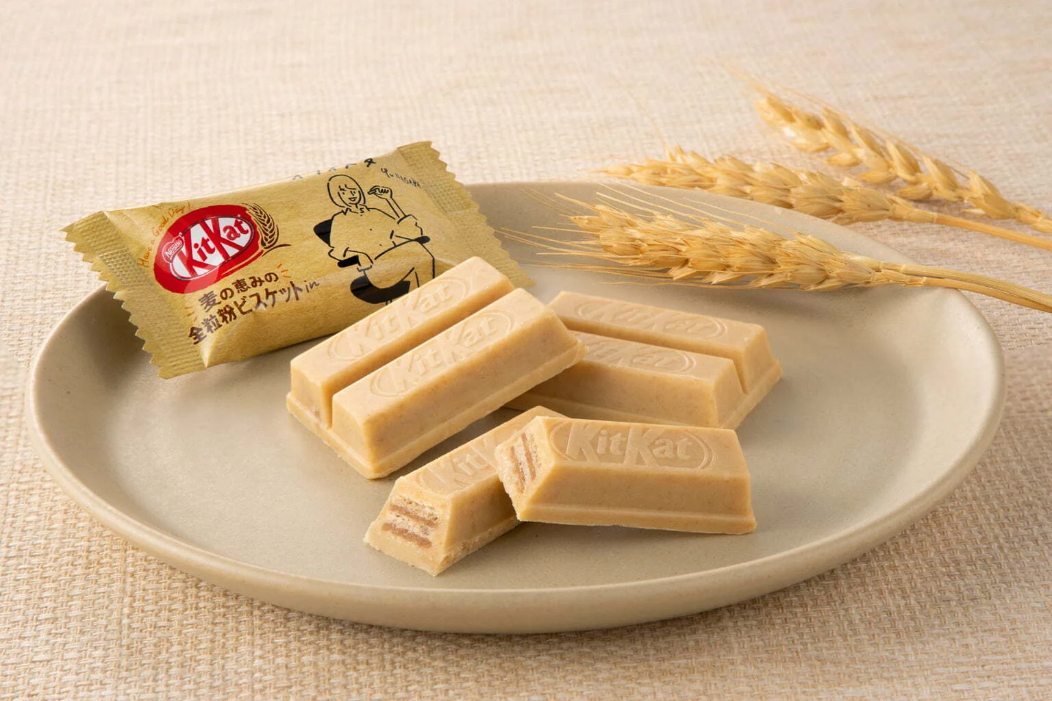 KitKat lança uma nova variedade com bolacha integral