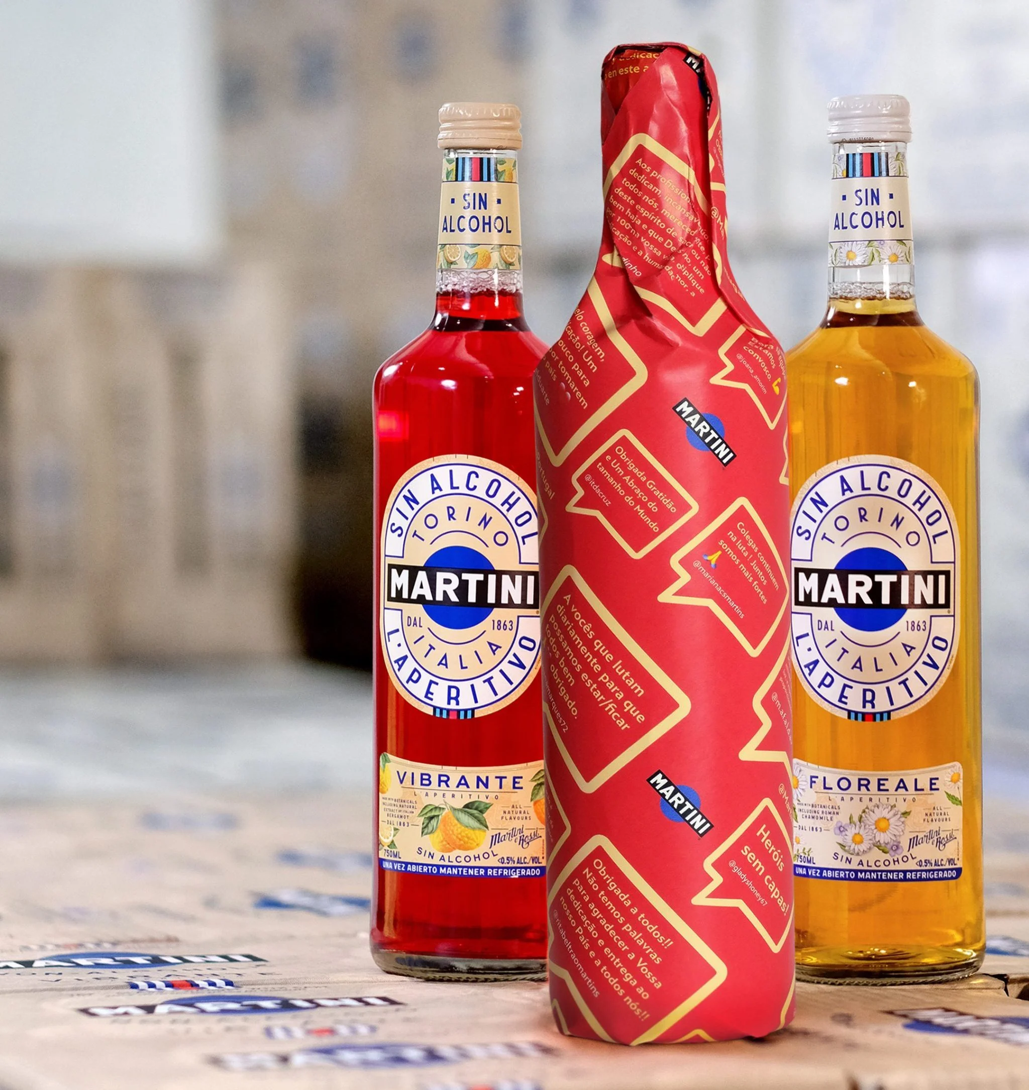 “Mensagem Numa Garrafa” é a nova campanha da Martini
