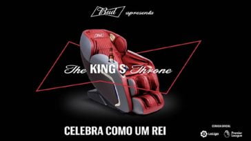 BUD King's Throne – Celebra Como Um Rei