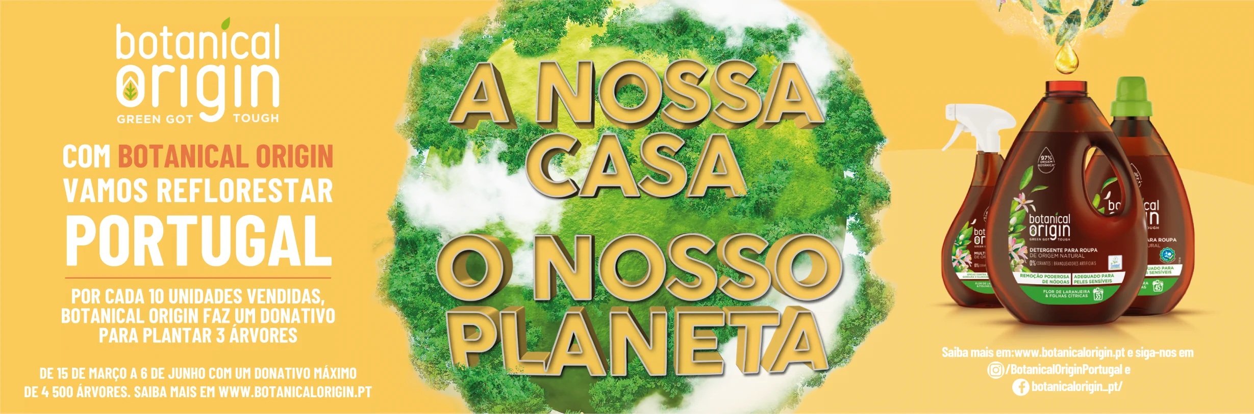 Botanical Origin desafia a reflorestar Portugal