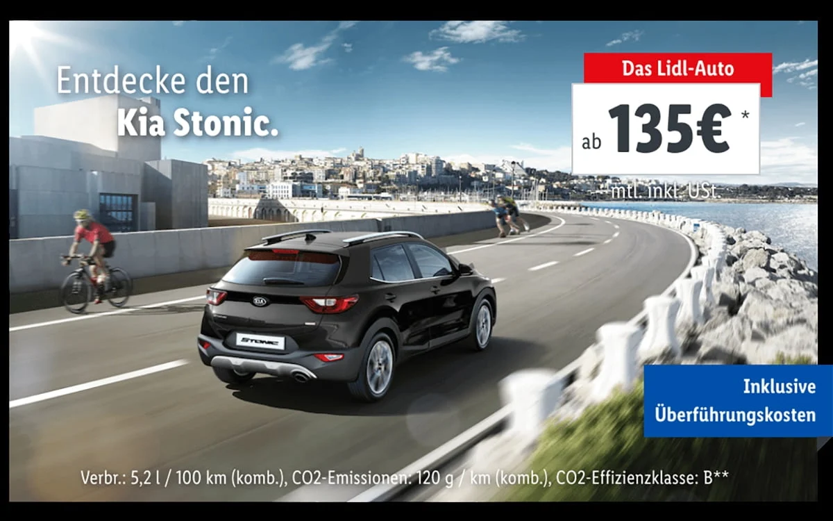 Lidl lança-se na venda de automóveis