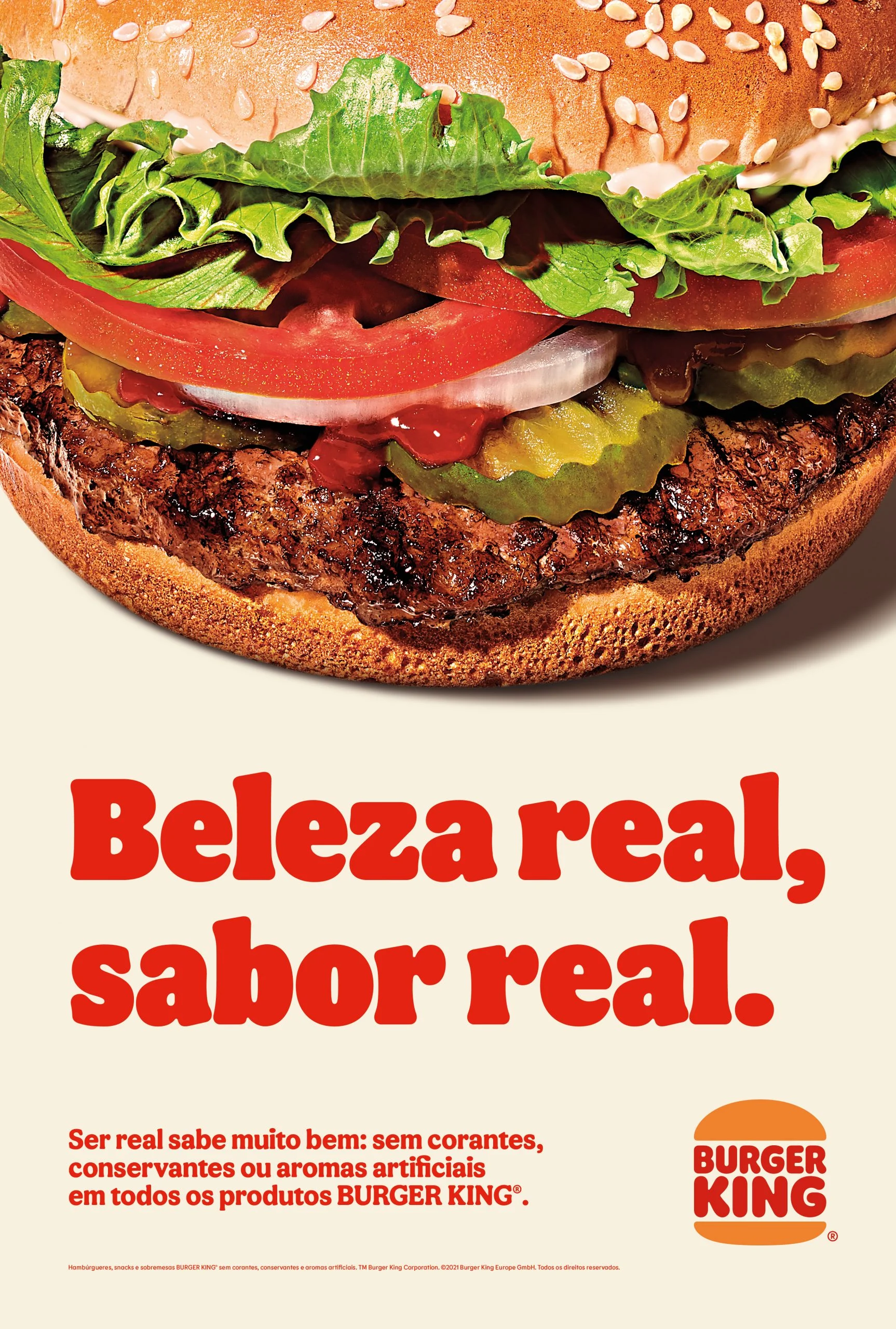 Burger King elimina conservantes, corantes e aromas artificiais dos produtos em Portugal