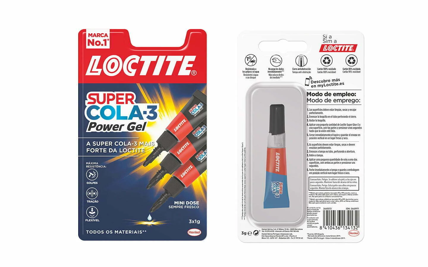 Loctite apresenta embalagens com novo design