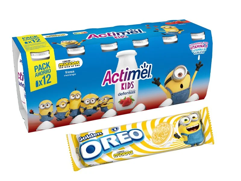 Oreo e Danone em ação cruzada