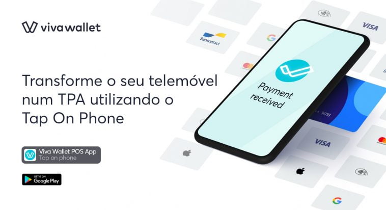 Viva Wallet Tap on Phone