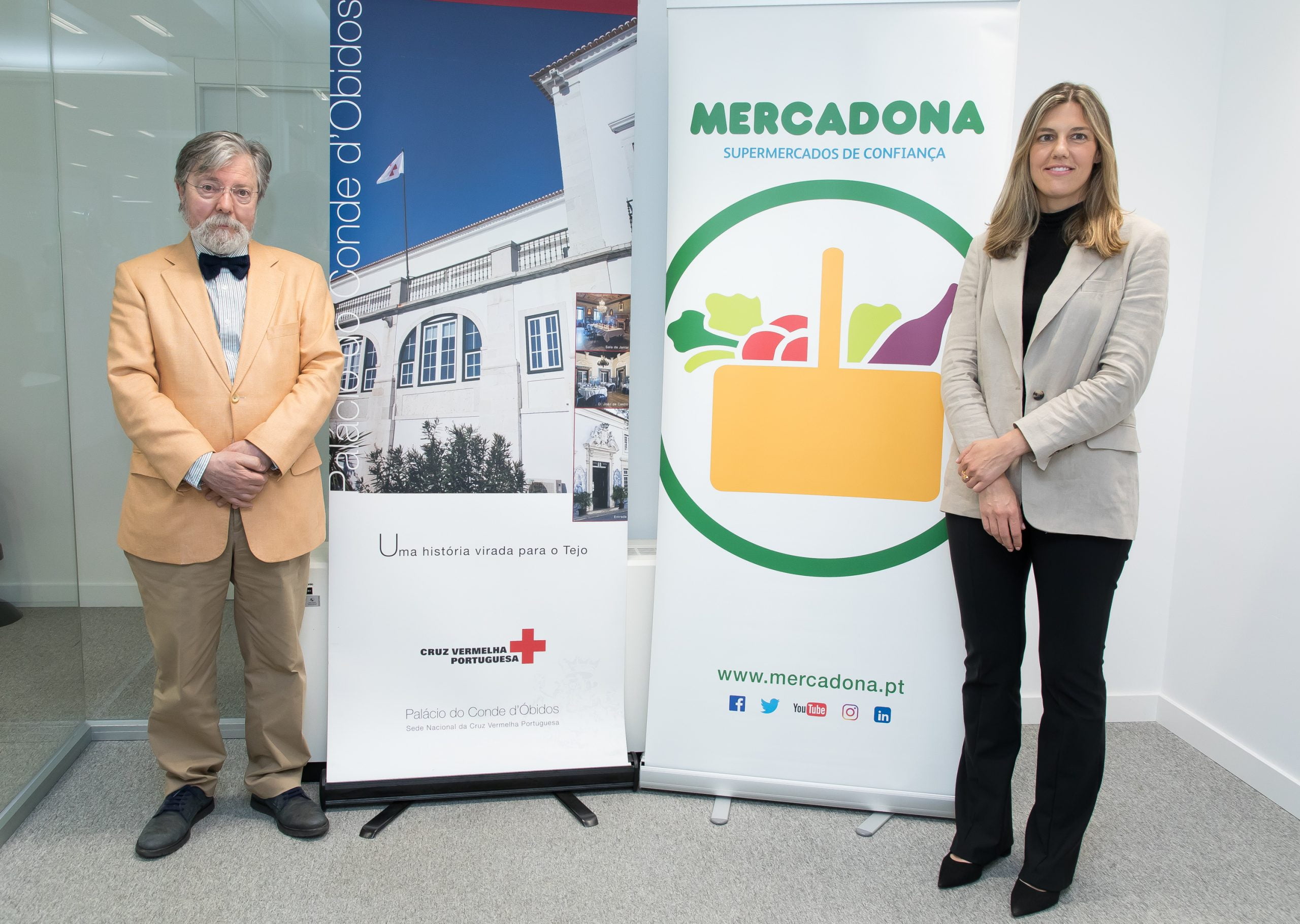 Cruz Vermelha Portuguesa e Mercadona assinam acordo de colaboração