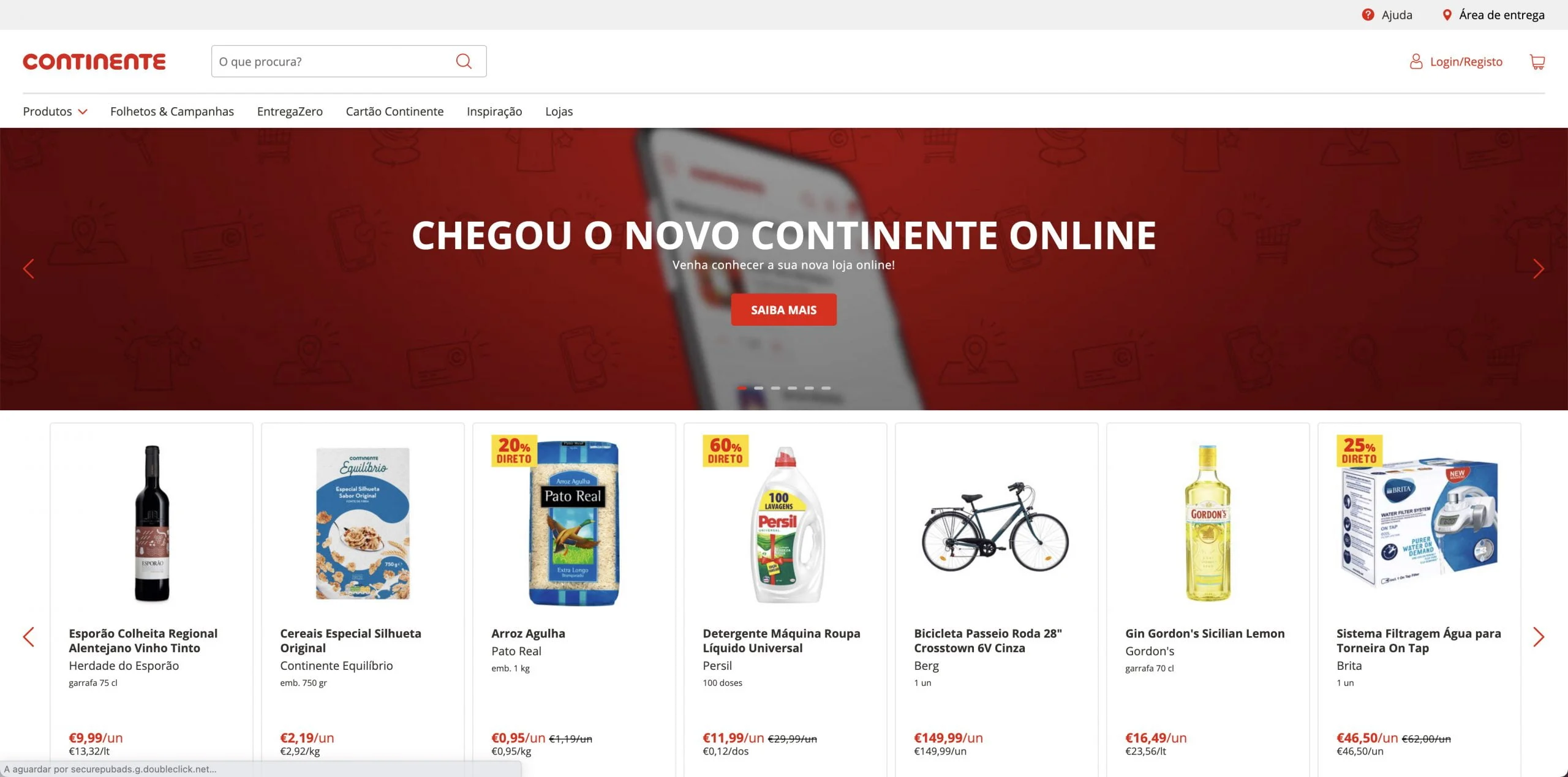 Continente Online faz “refresh” no seu 20.º aniversário