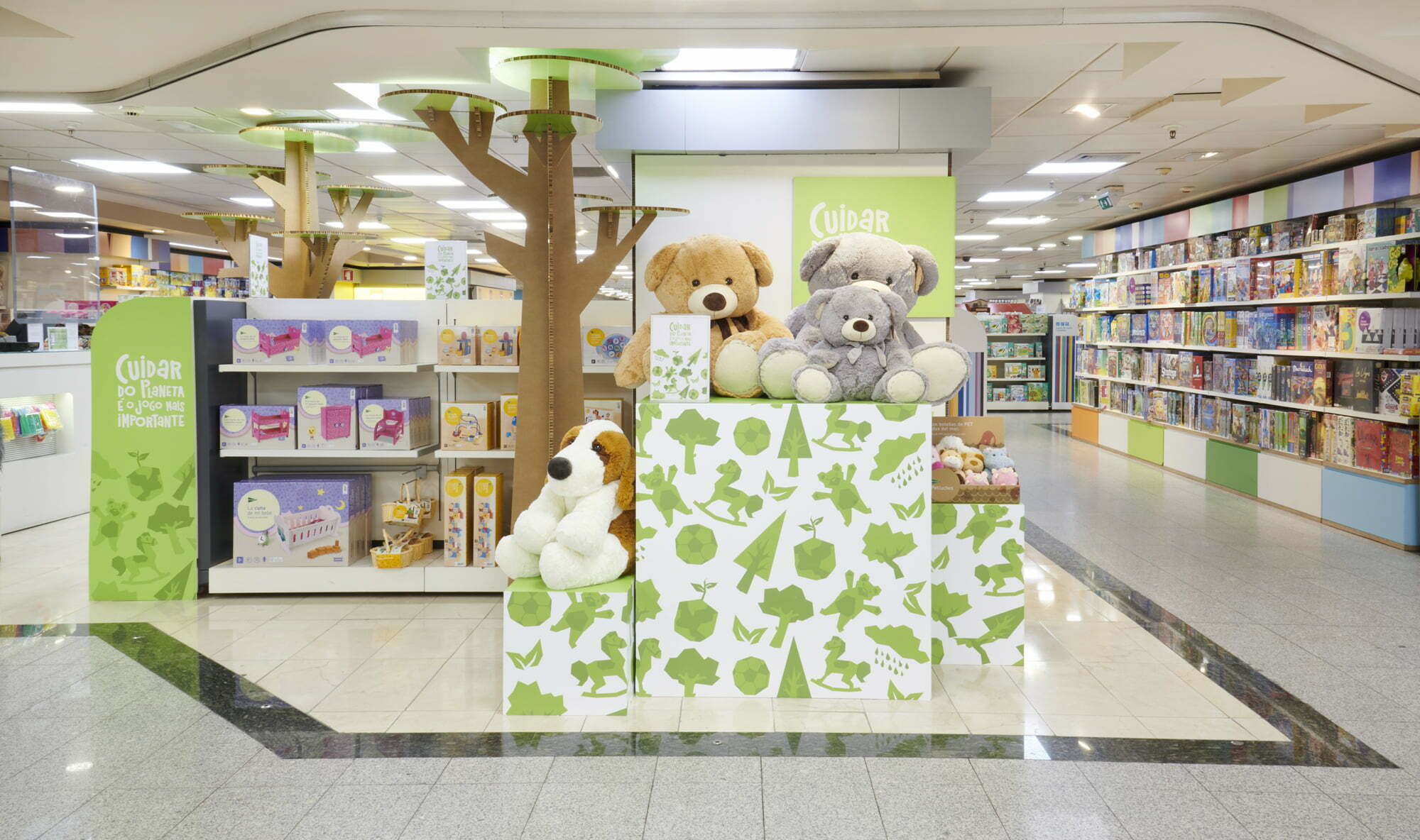 El Corte Inglés aposta numa gama de brinquedos ligada à sustentabilidade