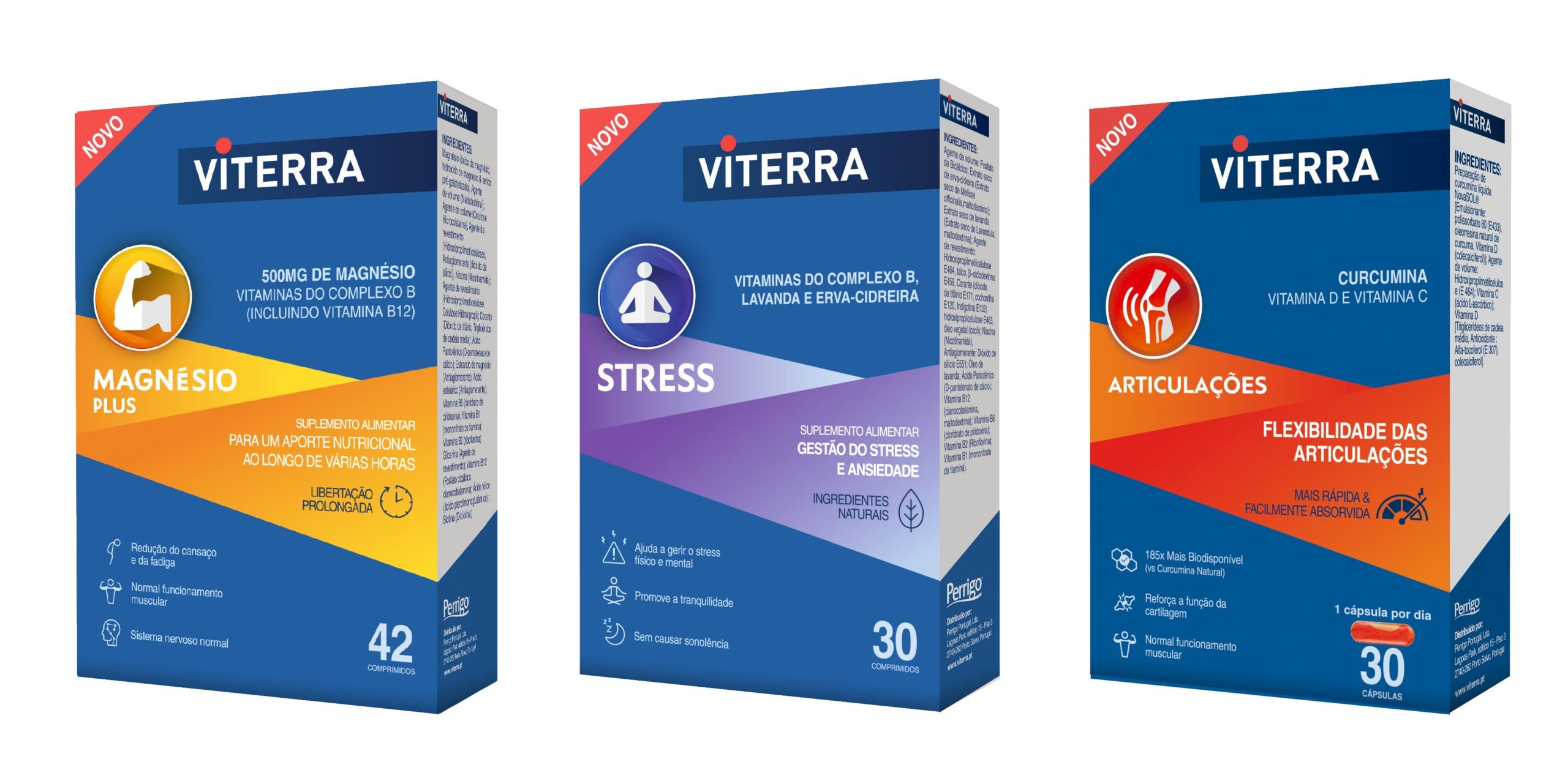 Viterra cria gama especializada no reforço das articulações, alívio do stress e redução do cansaço e fadiga
