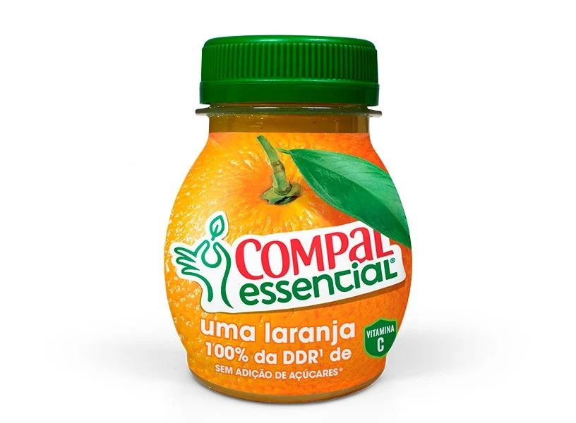 Compal Essencial lança uma nova Dose de Fruta de Laranja