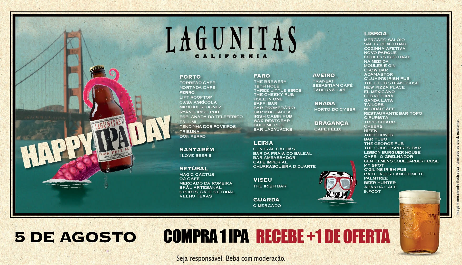 Lagunitas lança campanha 2 por 1 para celebrar com os consumidores