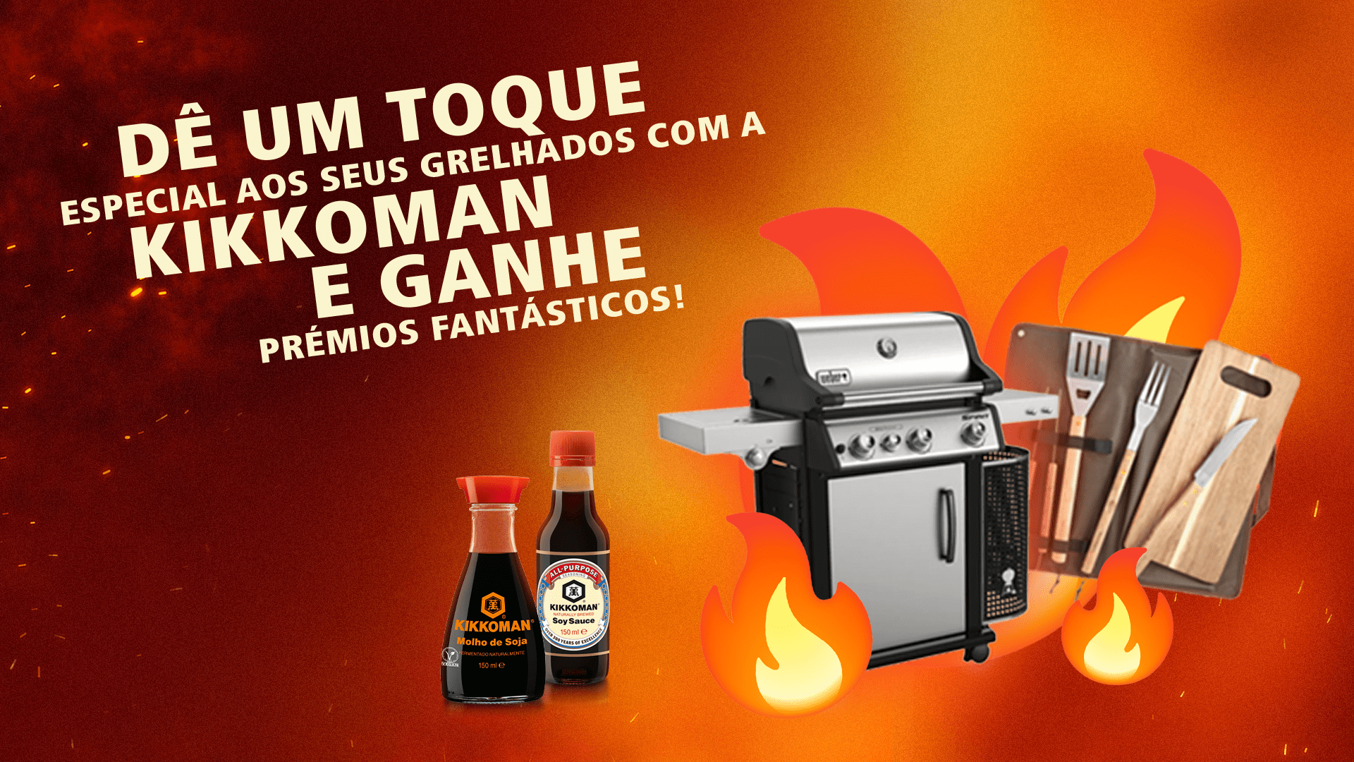 Kikkoman lança passatempo a pensar nos “reis da grelha”