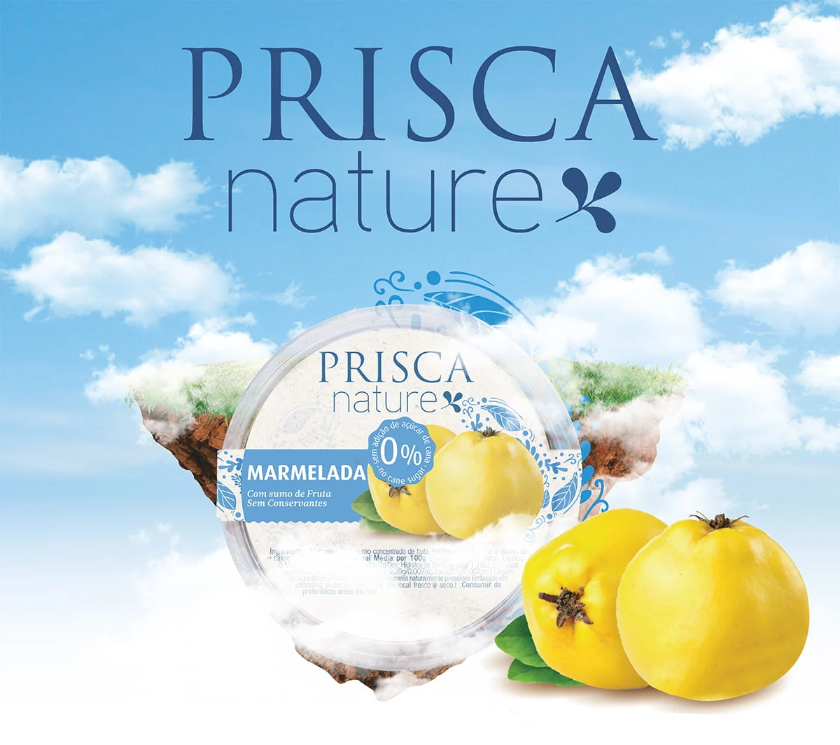 Marmelada sem Açúcar reforça gama Prisca Nature