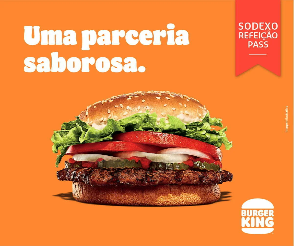 Sodexo anuncia parceria com Burger King