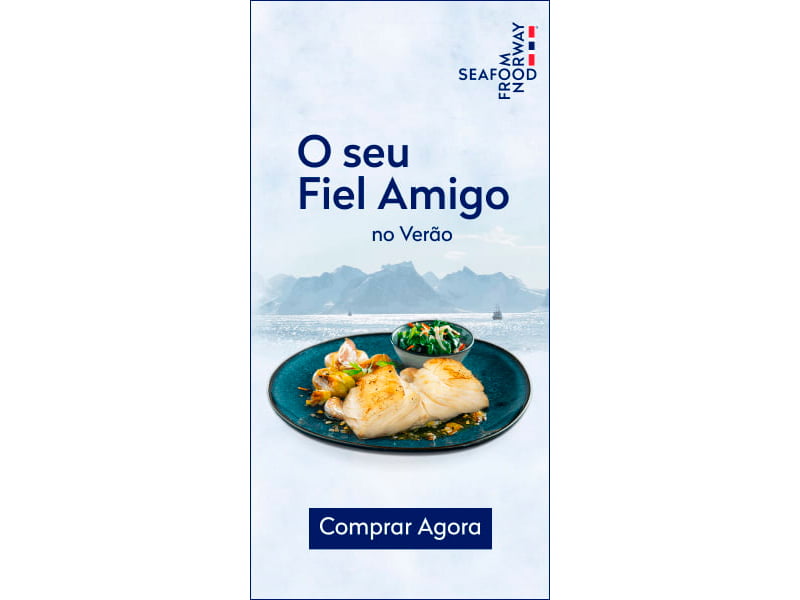 Bacalhau da Noruega lança campanha de verão