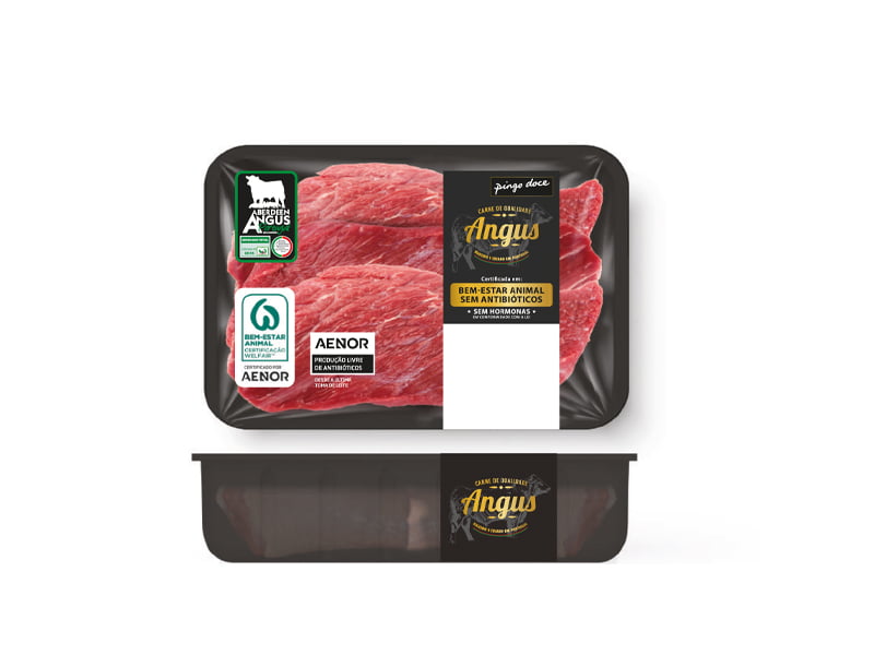 Angus Pingo Doce certificada em produção livre de antibióticos